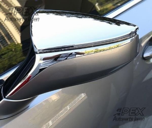 レクサス LS XF50 LS500h 2017年- 2色選択可 ドアミラーカバー サイド2Pセット 外装ガーニッシュ ABS拍卖