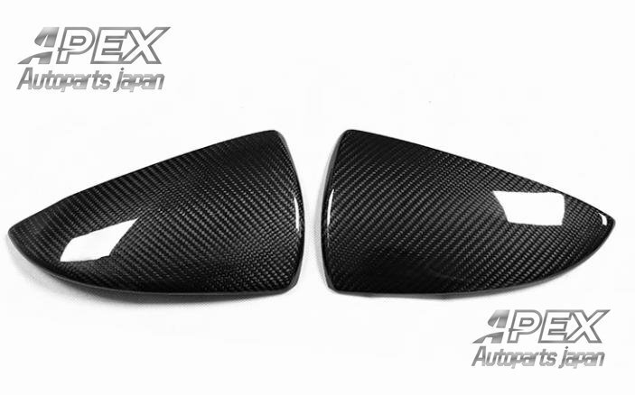 高品質 新品 レクサス 2019-2022 ES/IS/LS/LC/UX/RC ドライカーボン ファイバー ドアミラーカバー 2P拍卖