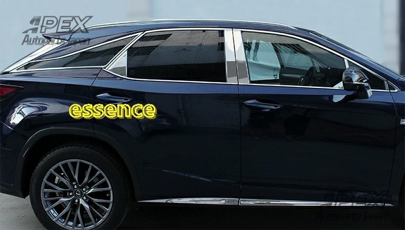 レクサス 新型RX ハイブリット カスタム パーツ アクセサリー LEXUS RX 200t 300 450hウィンドウトリム 5人乗り車用拍卖
