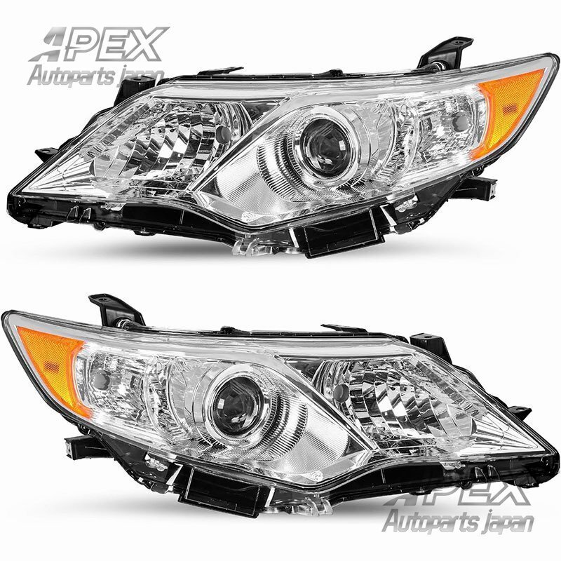 トヨタ 12-14年式 カムリ 米国仕様 ヘッドライト カムリ純正ハロゲン メッキ仕様拍卖