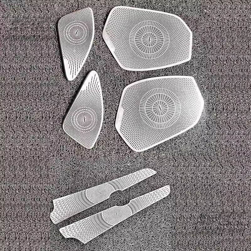 レクサス スピーカーカバー ドアスピーカーリング インテリアパネル 内装パーツ 新型 LEXUS RX350 RX450/500H ステンレス 6P拍卖