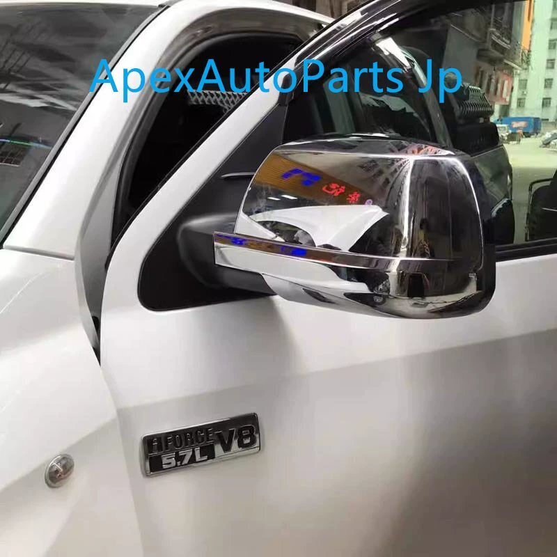 07-21年式トヨタ タンドラ/セコイア対応 電鍍ミラーハウジングカバー バックミラー用メッキガード拍卖