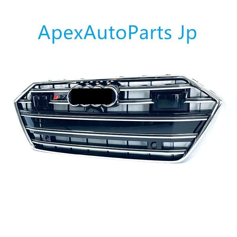 2019-2021年式アウディA7 C8 S7スタイルアップグレードグリルACC対応・エンブレム付拍卖