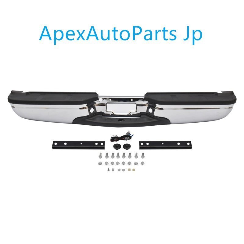 フォード 純正スタイル リアバンパー クローム仕様 F-250 レーダーホール無し 2001-2007年モデル拍卖