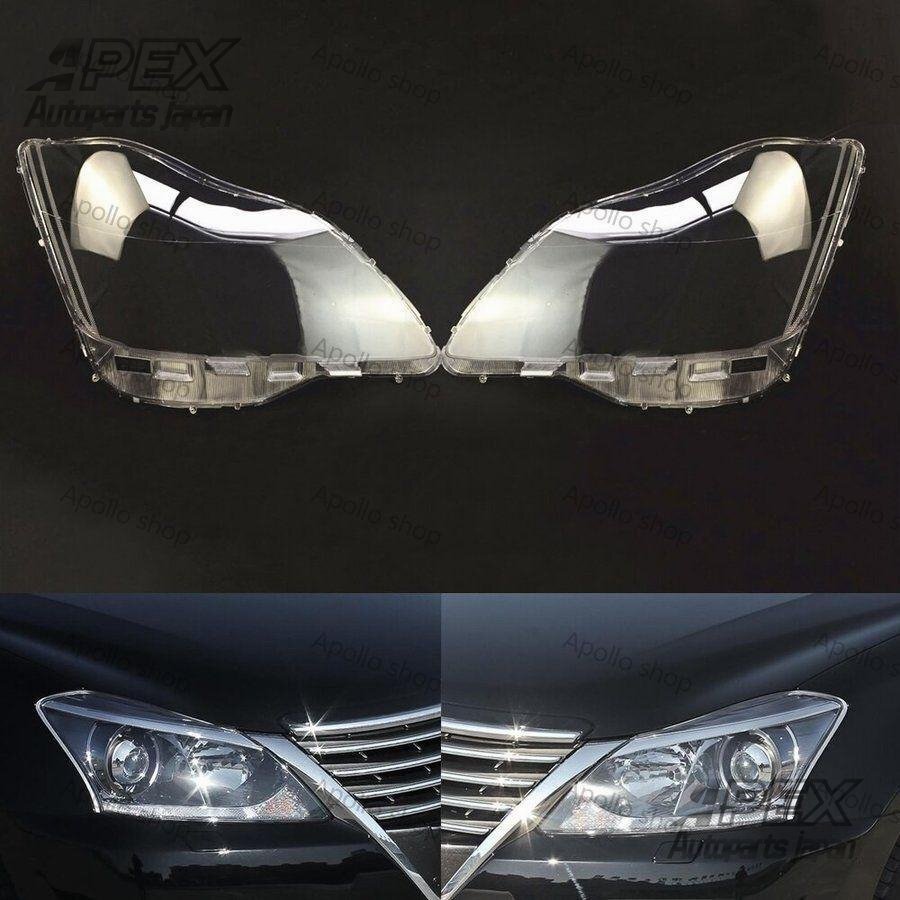 トヨタ クラウン ヘッドライト レンズ 左右セット 2008年 - 2012年 GRS20#/GWS204型拍卖