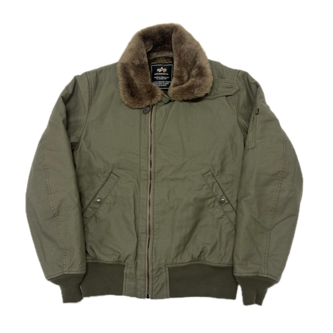 ALPHA アルファ B-15 フライトジャケット L/CR拍卖