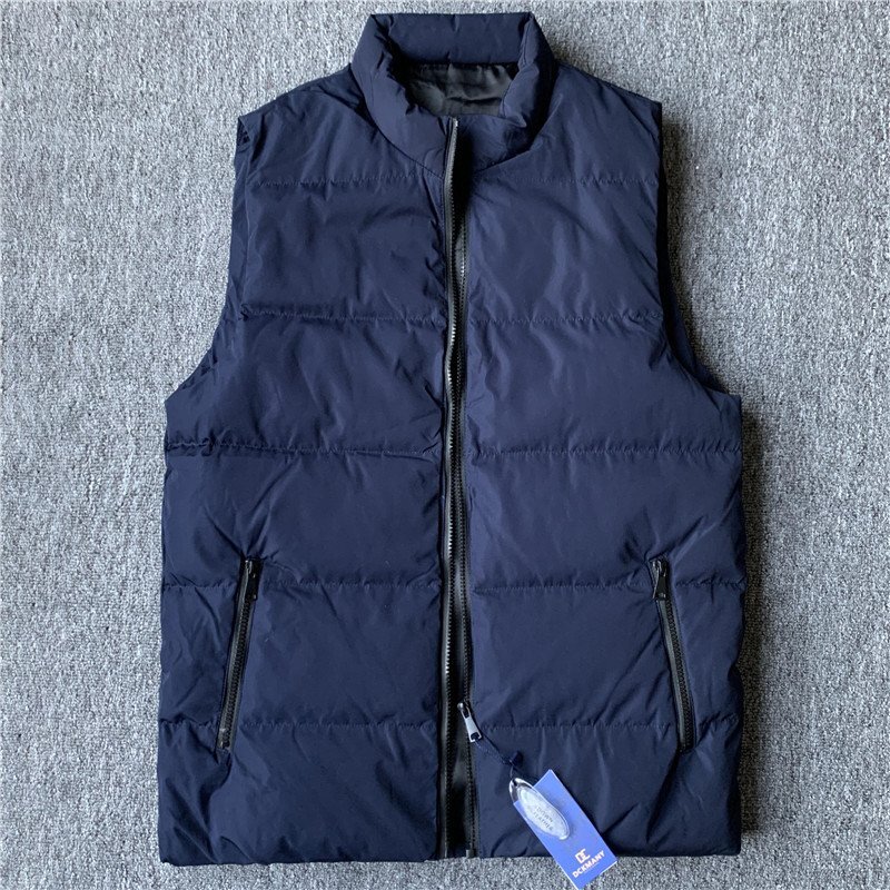 保温性抜群!! 国内未販売 DCKMANY 新品 メンズ ダウンベスト 秋冬 ダウン90% 軽量 ゴルフ ウェア ダウン ジャケット 紳士服/C9946-2XL拍卖