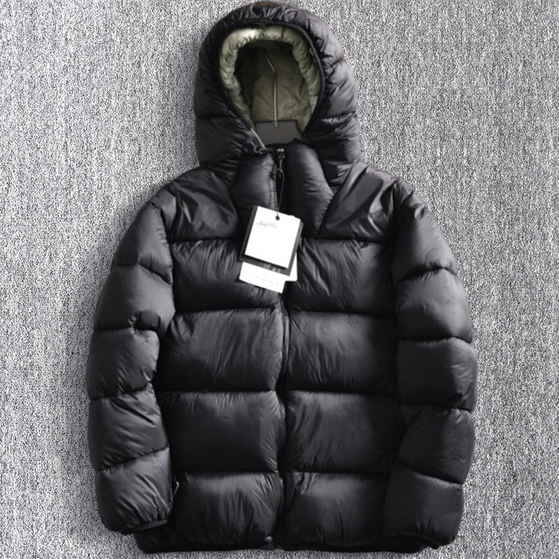 新品 欧米サイズ 中綿 フード付き ジャケット 秋冬 メンズ 冬服 軽量 厚手 キルティング ジャケット 極暖 防風 撥水 ブルゾン 黒 T1260-XL拍卖