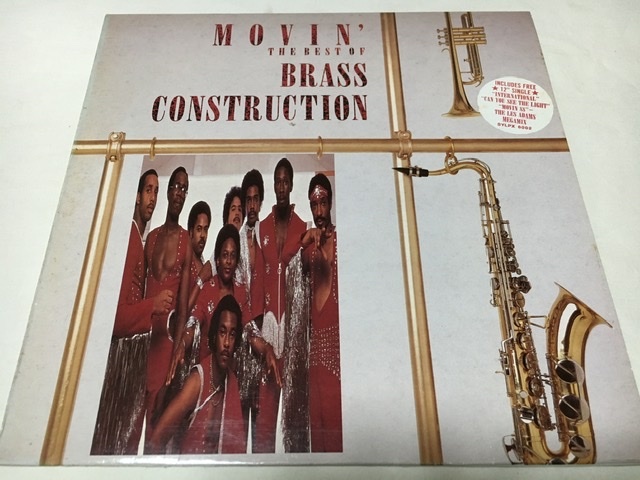 BRASS CONSTRUCTION MOVIN' THE BEST OF LP + 12inch ブラス コンストラクション RANDY MULLER 拍卖