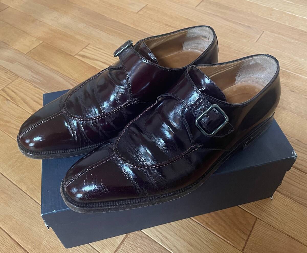 SUTOR MANTELLASSI(ストールマンテラッシ)モンクストラップシューズ エドワードグリーンジョンロブチャーチオールデン拍卖