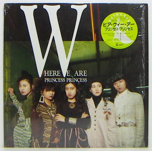 LP,プリンセスプリンセス ヒアウィーアー 歌詞カード欠落拍卖