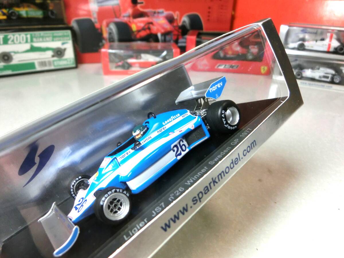 ★★ 絶版!!リジェ JS7 #26 J.ラフィー Winner Sweden GP 1977 ★★拍卖