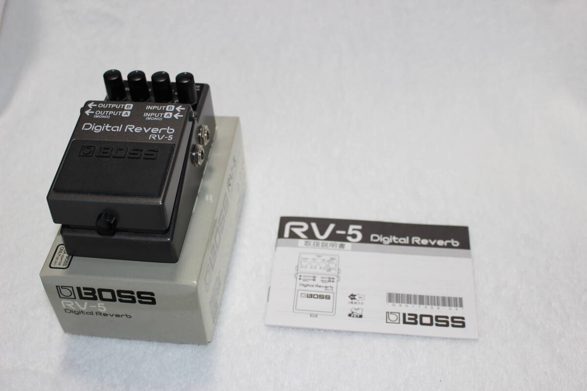 ★ BOSS デジタルリバーブ BOSS RV-5 ギターエフェクター 美品です拍卖