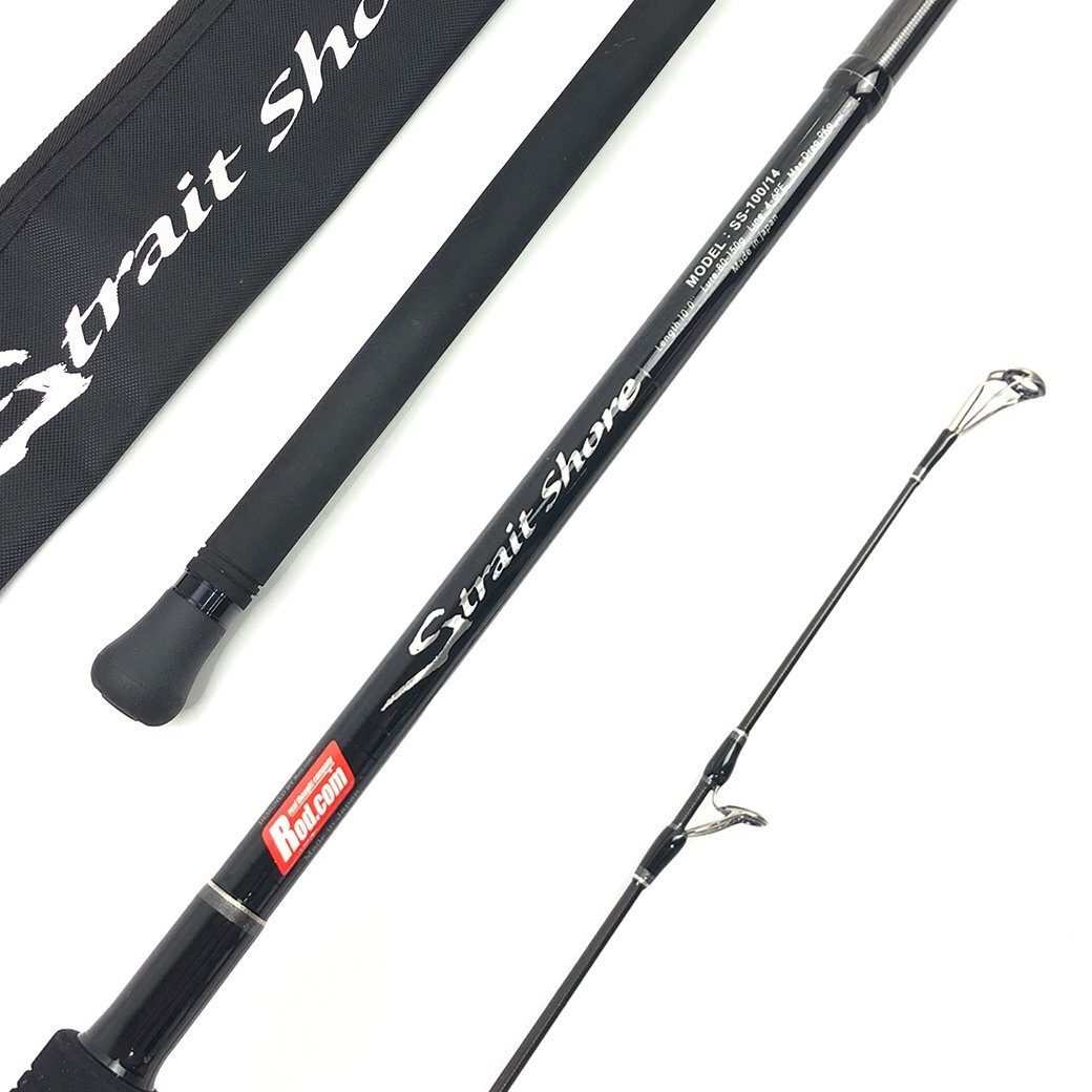 ロッドコム ストレイトショア SS-100/14 2ピース スピニングロッド | Rod.com StraitShore FishingRod シーバス ショアジギング 釣竿拍卖