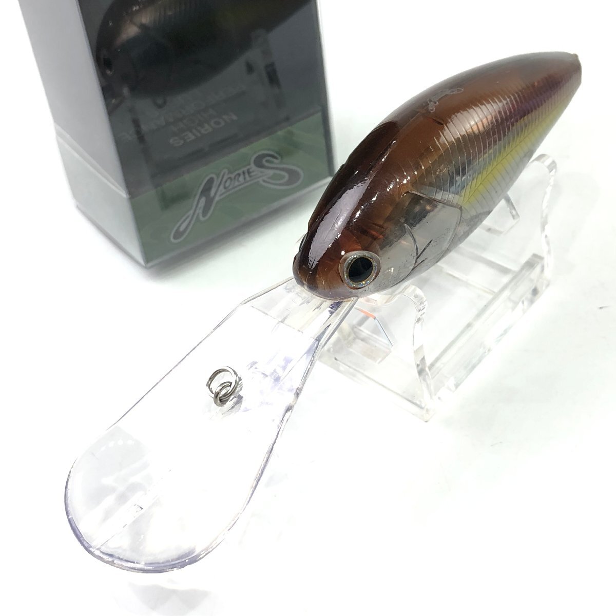 ノリーズ ショットオーバー 5.5 ビッグ ハーフミラーワカサギ | NORIES 釣具 ルアー バス釣り 淡水 バスルアー 田辺哲男【B347】拍卖