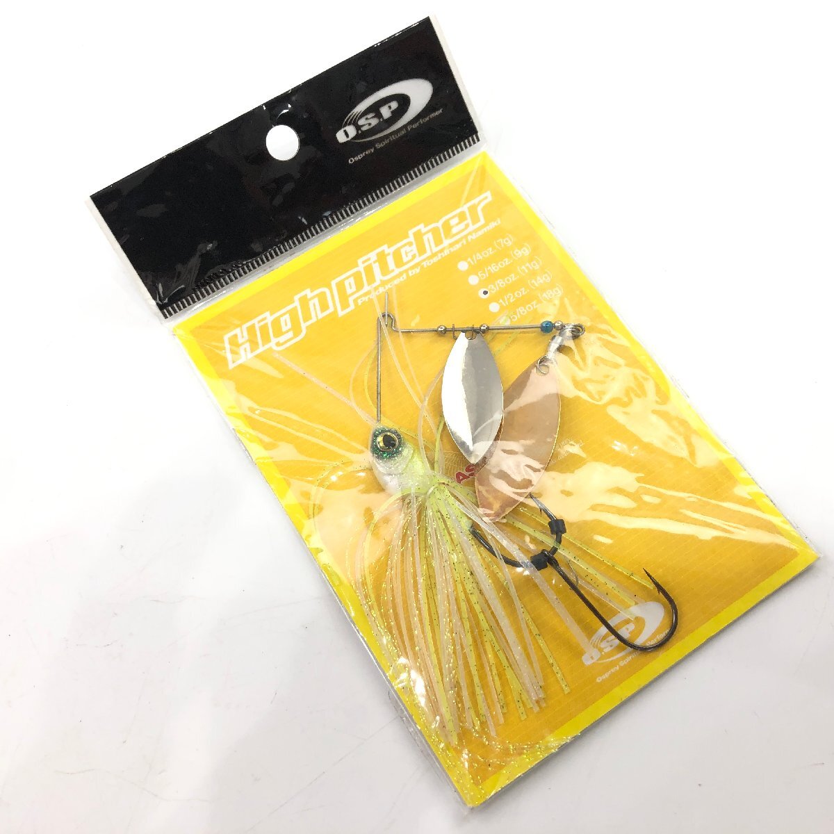 オーエスピー ハイピッチャー 3/8oz 未開封品 | OSP HIGH PITCHER スピナベ ルアー ワイヤーベイト バスルアー バス釣り【B468】拍卖