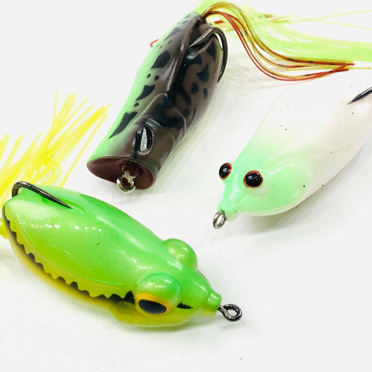 フロッグ3点セット ジャッカル スピンガヴァチョ エバーグリーン キッカーフロッグJr ダイソーフロッグ | JACKALL EVERGREEN バス 【U1】拍卖