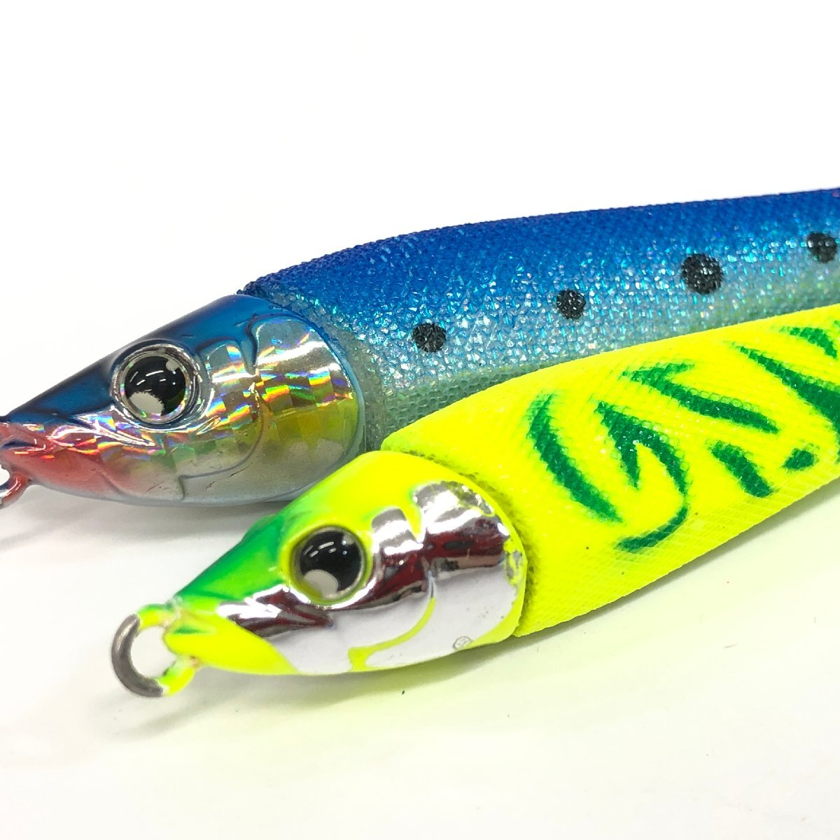 K 【2セット】 ジャッカル ゲキダキスッテエタル 30 40 イレグイチャート ブルーグローイワシ | JACKALL イカメタル エギ 【L05】拍卖