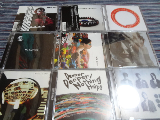 ONE OK ROCK シングル CD 全 9枚セット 内秘心書 努努 エトセトラ 完全感覚 アンサイズニア Re:make Beginning Deeper Mighty Long Fall拍卖