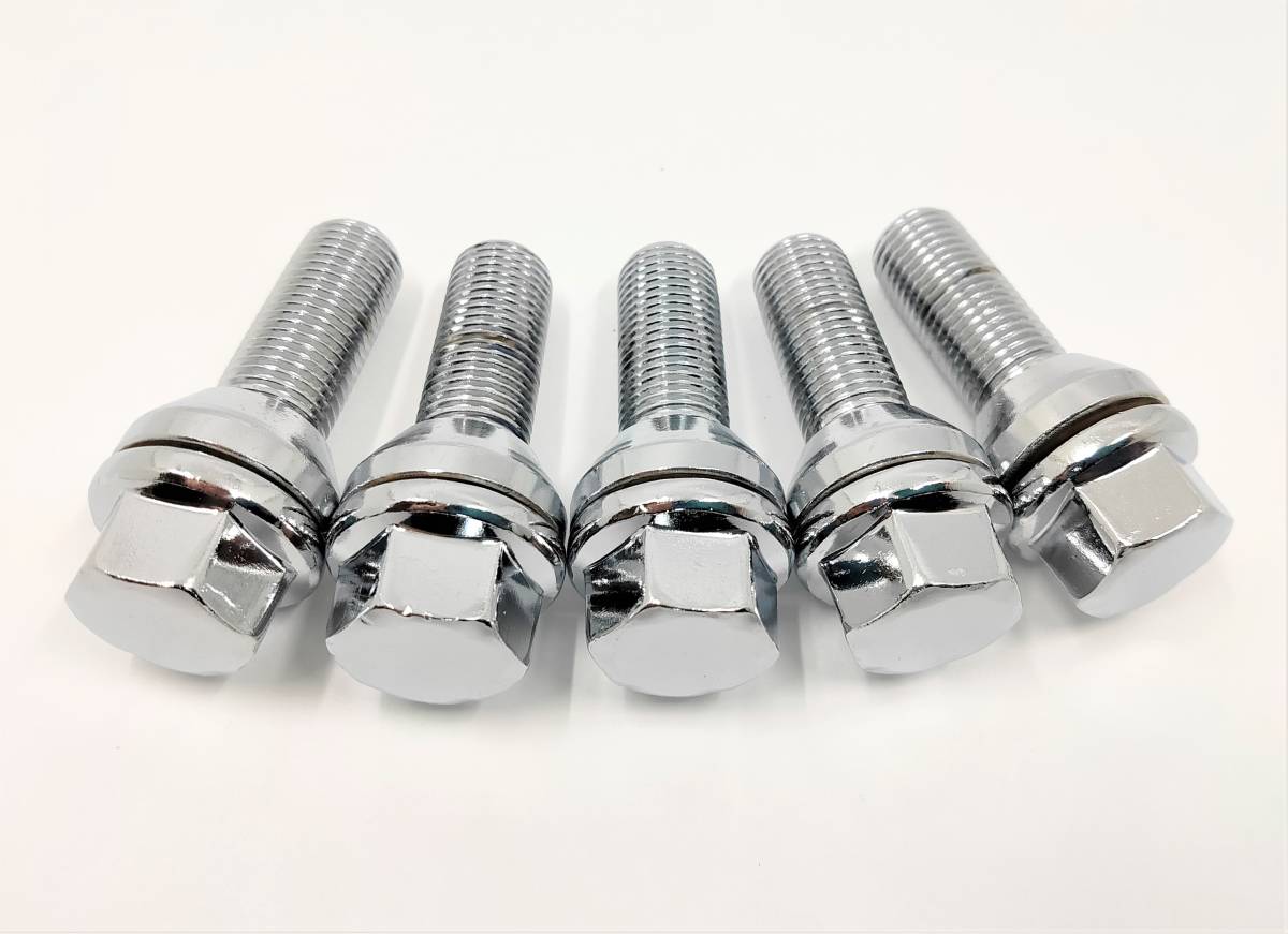 (送料込) ボルボ S60 S80 XC60 V60 V70 XC70 XC90他 ホイールボルト 5本セット【新品】19mmボルト拍卖