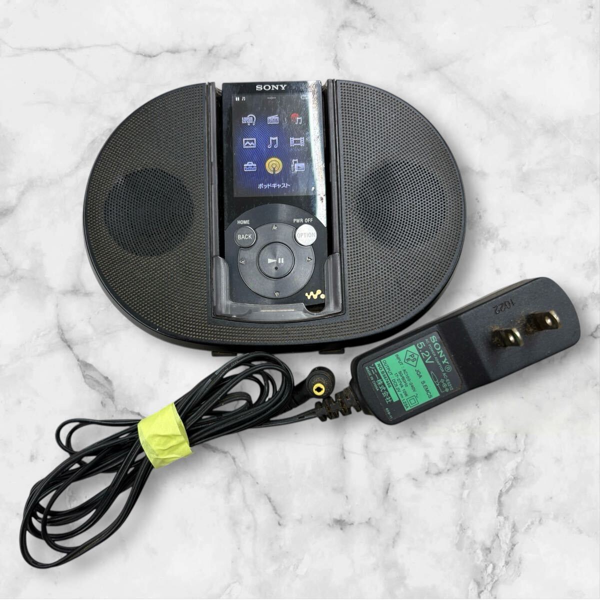 @a SONY WALKMAN デジタルメディアプレイヤー NW-SRS-NWGTO14S アクティブスピーカー ウォークマン ブラック ソニー拍卖