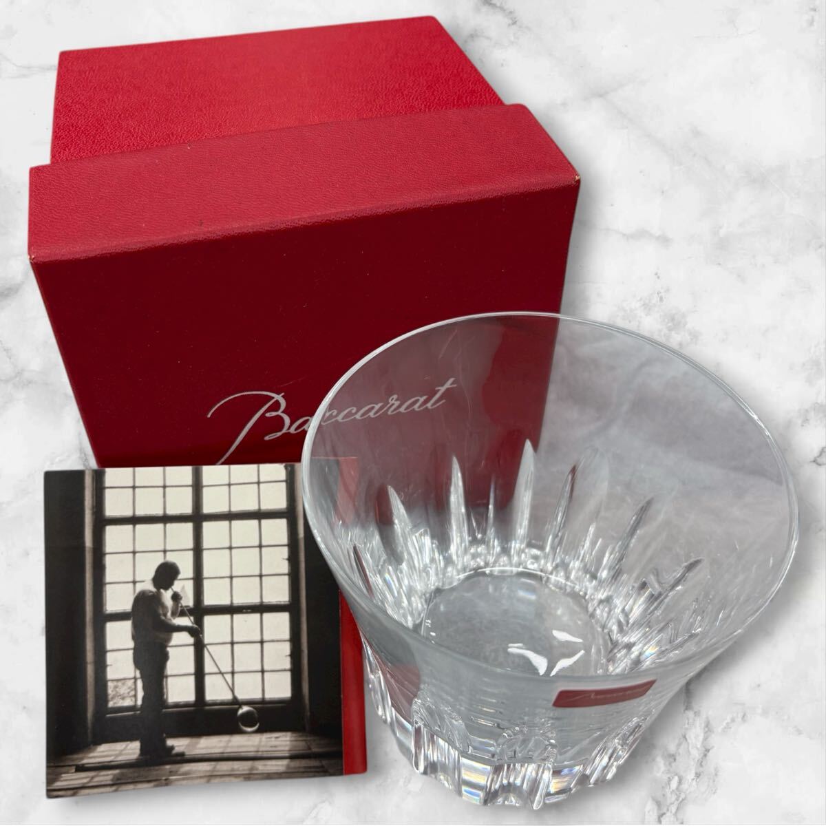 △a 1121 Baccarat バカラ エトナ ロックグラス タンブラー クリスタル グラス ガラス拍卖