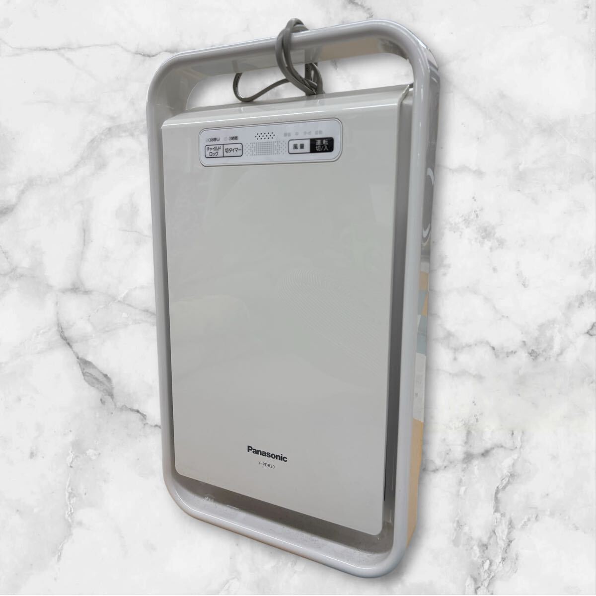 △a 1125C Panasonic 空気清浄機 F-PDR30 ホワイト パナソニック 2018年製 通電品拍卖
