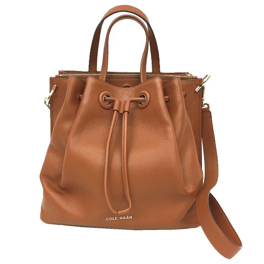 COLE HAAN コールハーン レザー 2WAY ショルダーバッグ グランド アンビション バゲット バッグ U04140 ブラウン aq11848 送料無料拍卖