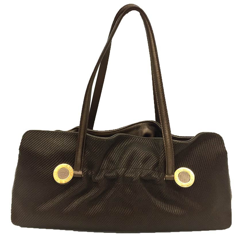 BVLGARI ブルガリ ブルガリブルガリ ツイスト TWIST トートバッグ ブロンズ aq11858 送料無料拍卖