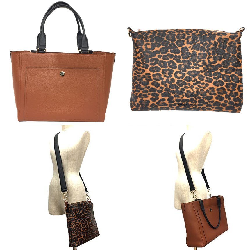 セール COLE HAAN コールハーン レザー 3WAY トートバッグ ショルダーバッグ 斜め掛けポシェット ユニセックス aq9201 送料無料拍卖