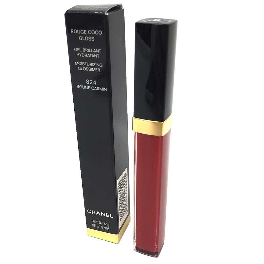 全国送料無料 シャネル CHANEL ルージュ ココ グロス 824 ルージュ カルマン リップグロス 未使用 新古品 aq10932拍卖