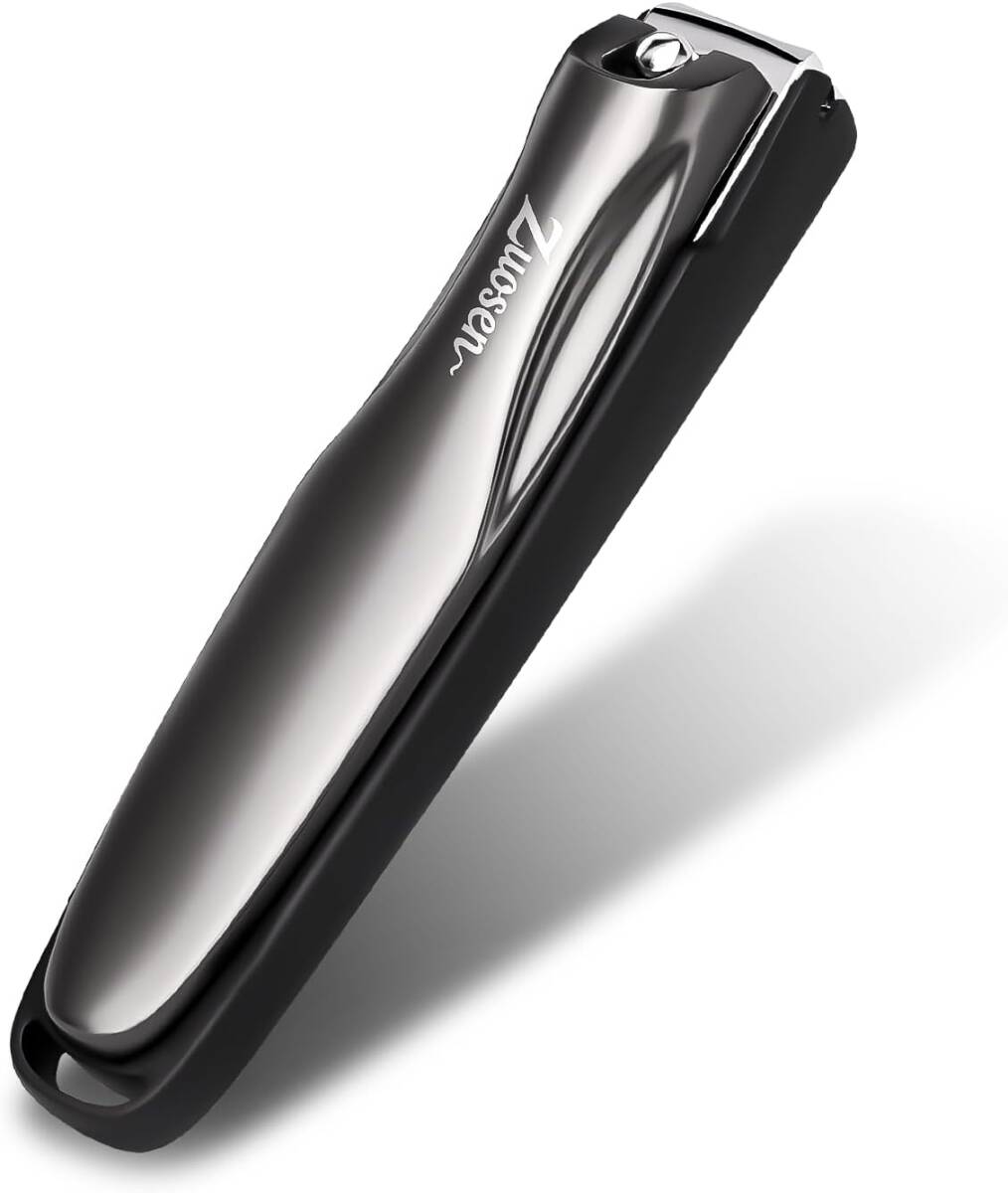 爪切り 飛び散り防止 簡単操作 安全 両用 カーブ刃 つめきり 切れ味いい 快適なグリップ感 滑し止め 携帯爪切り拍卖