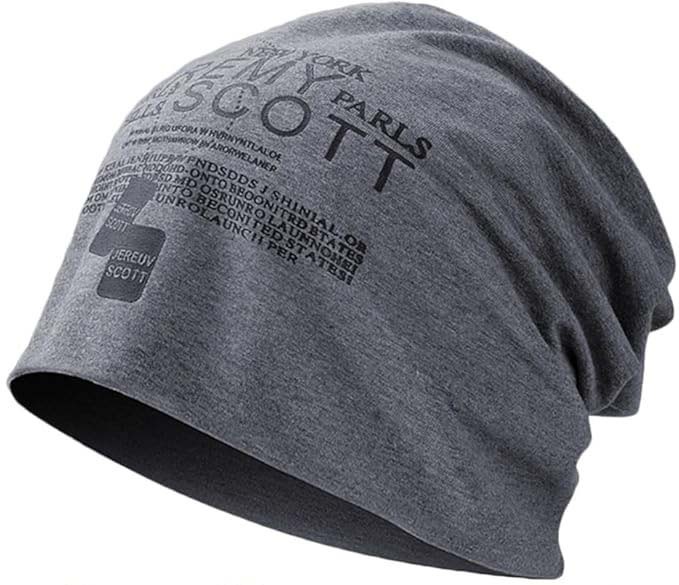 ニット帽 薄手 ニットワッチ ビーニー ニットキャップ 大きいサイズ 帽子 ストレッチ性 柔らかい(色: ダークグレー)04拍卖