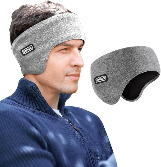 イヤーウォーマー イヤーマフ イヤーマフラー 耳あて 防寒 耳カバー 防風 あったか ふわふわ 男女兼用 グレー色 1108拍卖