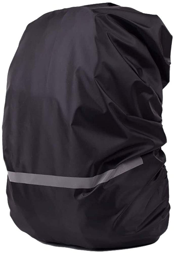 リュックカバー 防水 ザックカバー 反射テープ(サイズ:L「45-55L」)拍卖