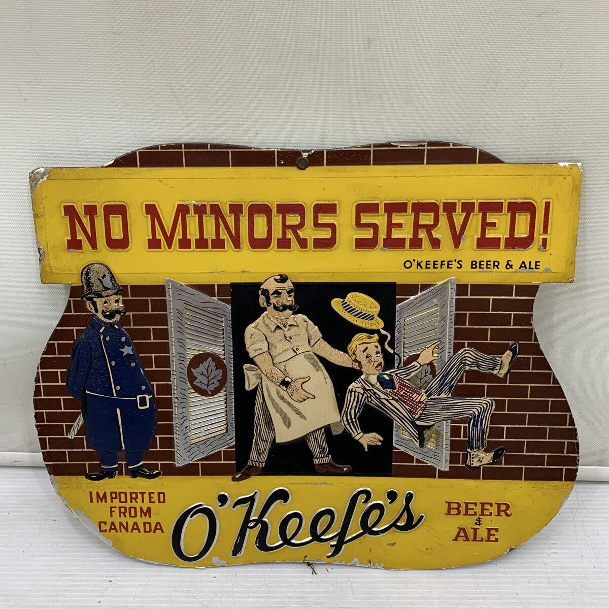 I☆レトロ☆ ブリキ看板 OIL 看板 メタルプレート 昭和レトロ メタルサインプレート アメリカン雑貨 プレート ガレージ モーターオイル拍卖