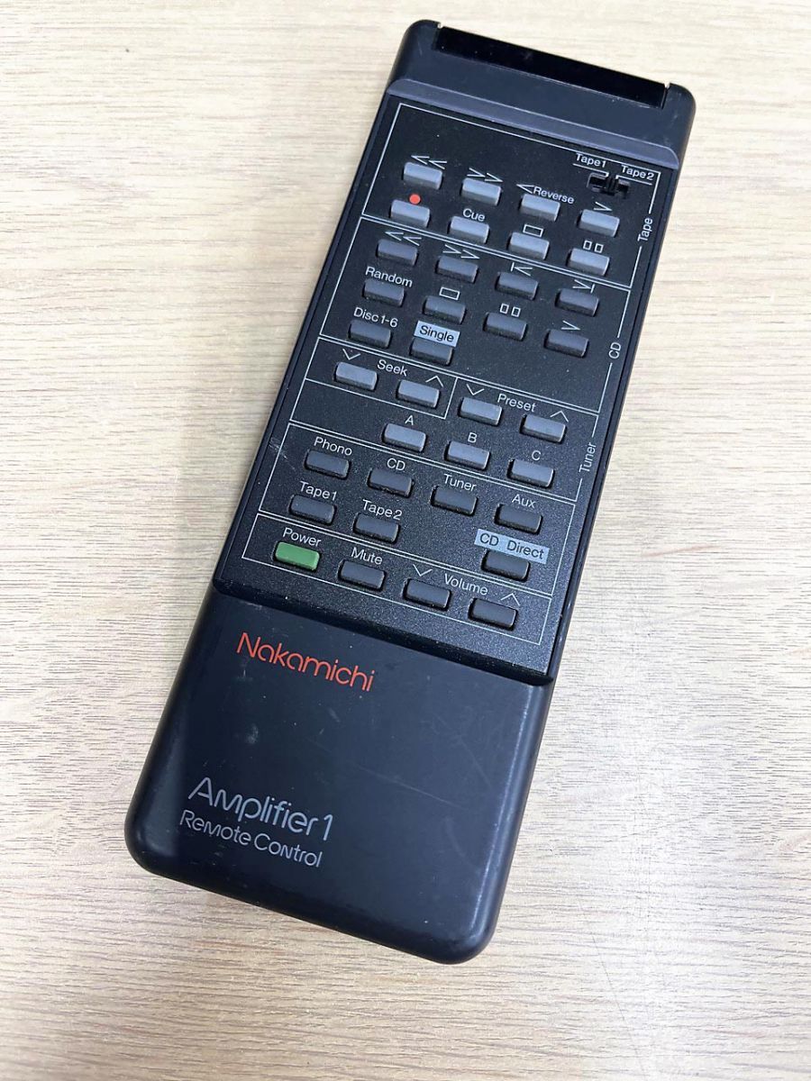 【ジャンク品】 Nakamichi ナカミチ リモコン Amplifier1拍卖