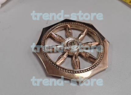 輪宝 真鍮製 直径 11*11cm 密教 法具 寺院用仏具拍卖