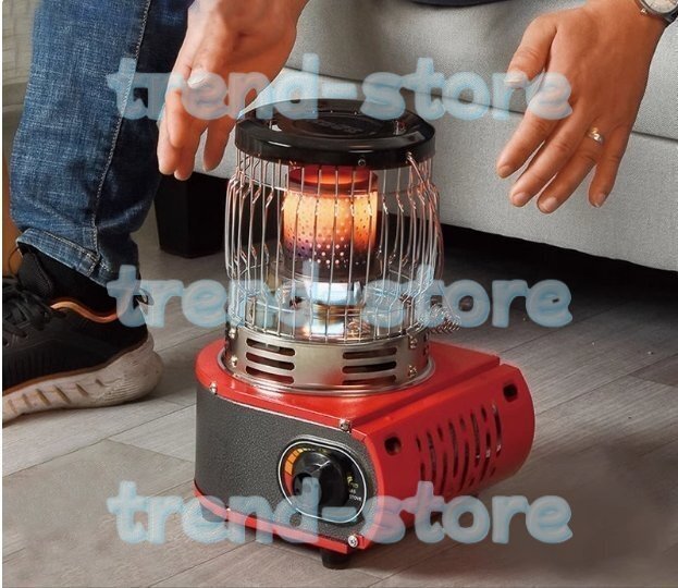デカ暖 ガスヒーター キャンプ 電源不要 停電対策 防寒対策 キャンプ用 カセットガスストーブ 屋内屋外用 暖房機 釣り拍卖