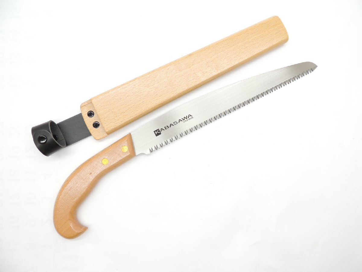 日本製 カバサワ 鞘付き 剪定鋸 270mm お庭のお手入れからプロまで JAN 4966378041037 のこぎり拍卖