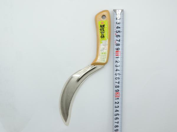 カネ光 収穫菜鎌 1丁 JAN 4931999611884 キャベツ 白菜 レタス 野菜 の収穫拍卖