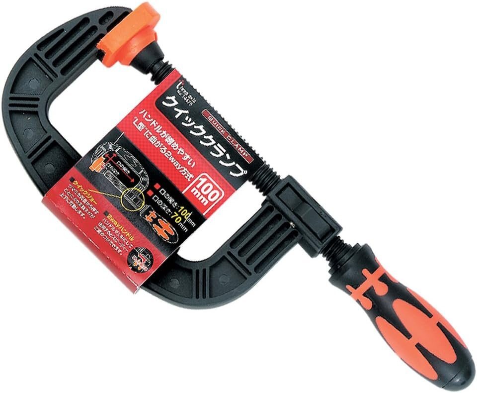 ミツトモ イチネンアクセス three axis(スリーアキシス) バイス・クランプ クイッククランプ 75mm 14474 JAN4976463144741拍卖