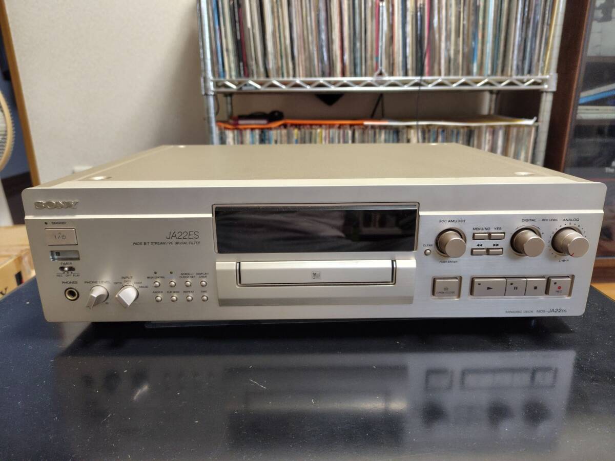 【ジャンク】SONY MDS-JA22ES ソニー MDデッキ拍卖