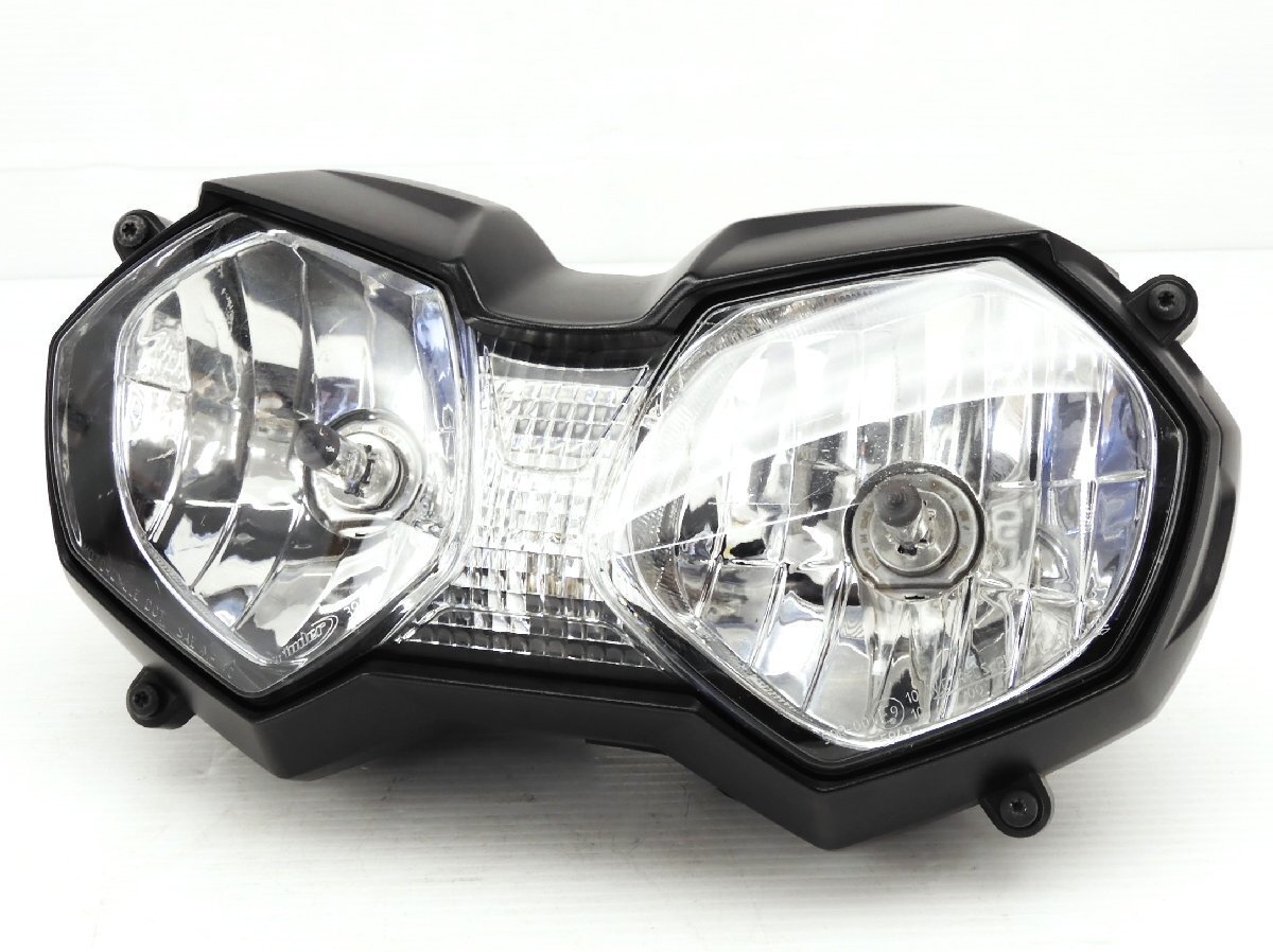 80@1077【評価S】 トライアンフ タイガー 800 実動 純正 ヘッドライト 点灯動画有 headlight拍卖
