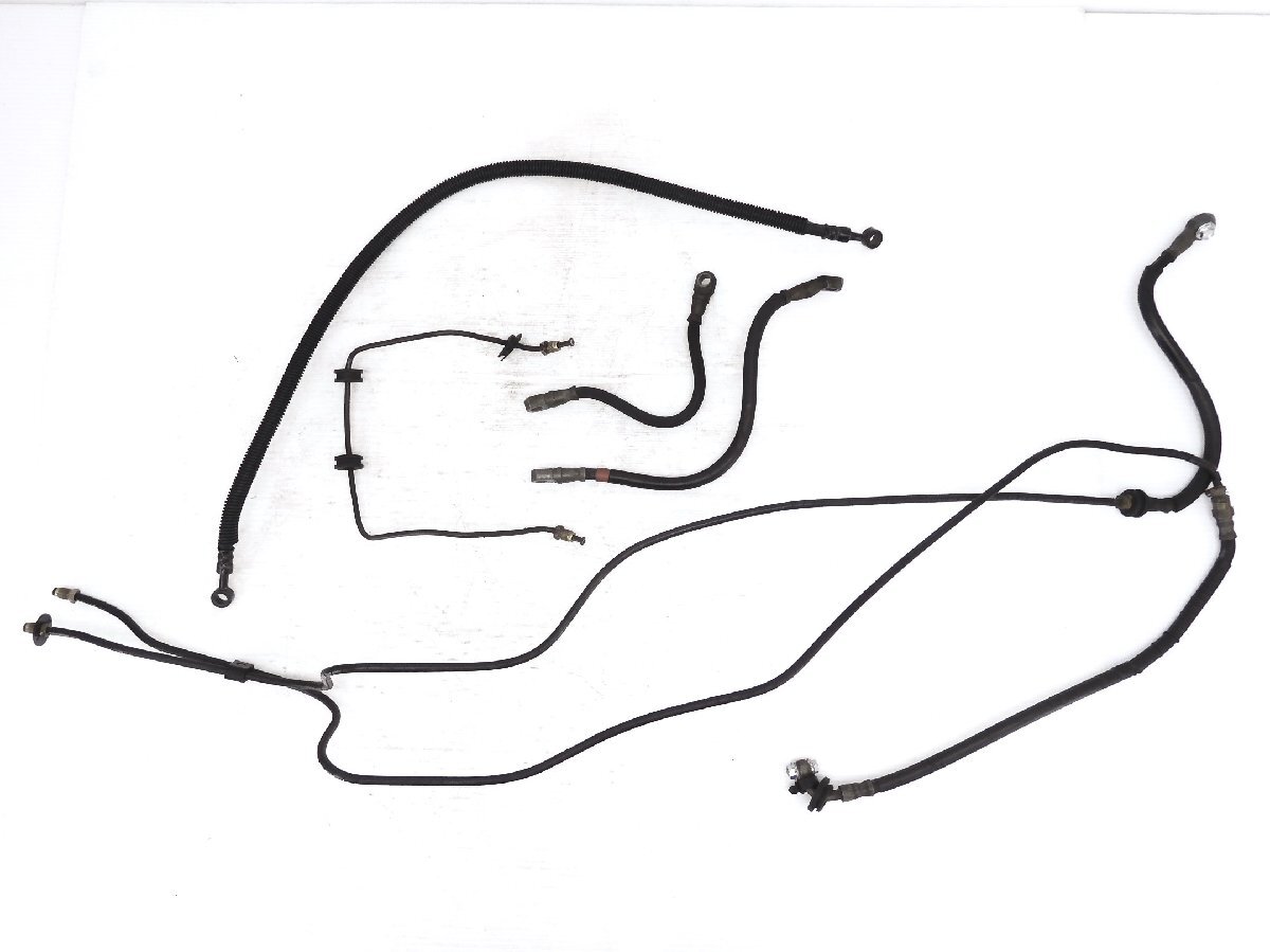 140@1068【評価A】 BMW K75S 実動 純正 ブレーキ ホース パイプライン まとめ セット拍卖