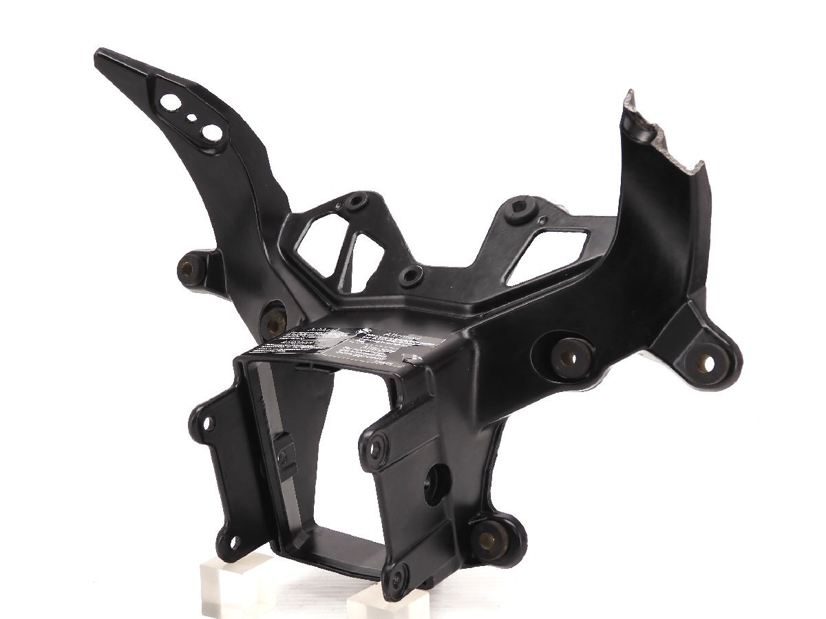 100@【評価C】 BMW 純正 S1000RR 系 フロント アッパー カウル メーター ステー 46637715899 05 Front panel carrier拍卖
