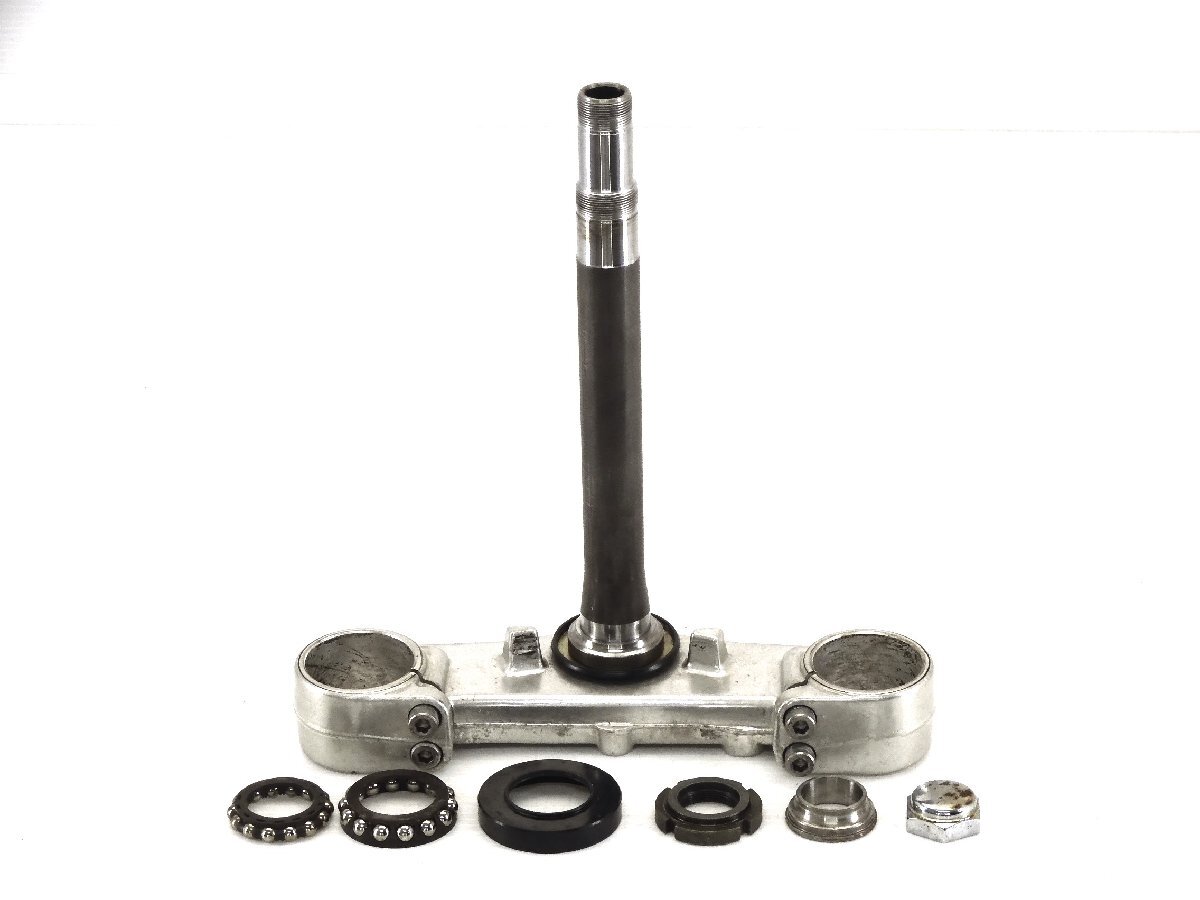 80@1081【評価S】 GSX1400 GY71A 油冷 純正 ステアリング ステム 三つ又 Φ46 アンダーブラケット 走行距離表示13,620km拍卖