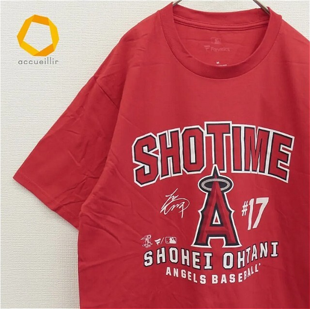 Fanatics ファナティクス 大谷翔平 エンゼルス 17 Tシャツ ベースボール s821141i拍卖