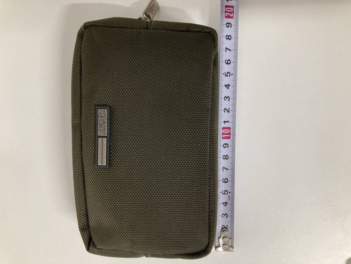 ZERO HALLIBURTON ゼロハリバートン × JAL ファーストクラス ノベルティ ナイロンポーチ ★8991拍卖