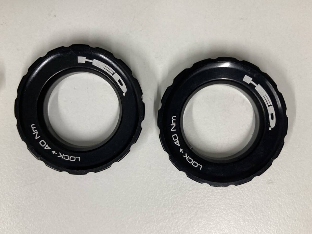 未使用品 HED センターロックリング 2枚組 ■9004拍卖